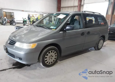 2002 Honda Odyssey Lx from USA, damaged, VIN 2HKRL18522H559592
